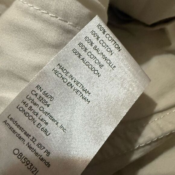 Urban Outfitters BDG Beige Cargo straight leg jeans size medium - Picture 5 of 6